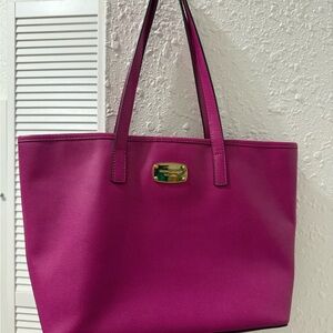 Michael Kors Fuchsia Tote Bag